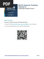 Ielts General Training Volume 4 Listening Practice Test 1 v9 22693