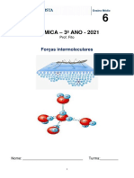 Apostila 6 - Forças Intermoleculares