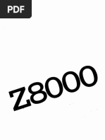 Zilog Z8000 Reference Manual