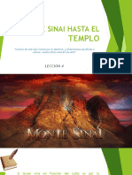 Desde Sinai Hasta El Templo Leccion 4