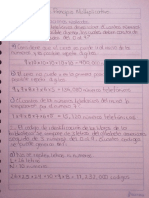 Ejercicio de Principio Multiplicativo