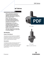 Fisher 289 Series Relief Valve Manual