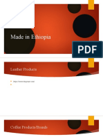 Made in Ethiopia Brands