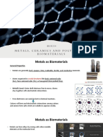 Metals for Biomedical Applications