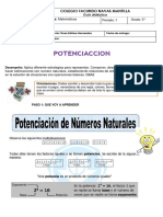 Guia Del 15 Al 19 de Marzo Potenciaccion