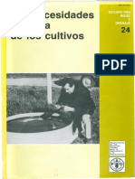 FAO 24 Las Necesidades de Agua de Los Cultivos