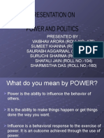 Power and Politics