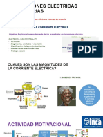 Clase. Magnitudes de La Corriente Electrica