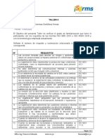 Taller - Identificación de Requisitos ISO 9001 e ISO 45001