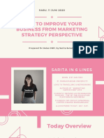 How To Improve Your Business From Marketing Strategy Perspective
