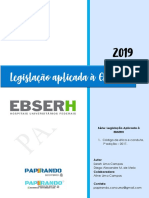 Legislação aplicada à Ebserh