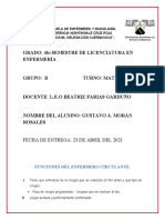 Funciones Que Comparten La Enfermera Circulante y La Enfermera Instrumentista.