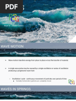 Exploring Waves in Springs Experiment | PDF | Waves | Wavelength
