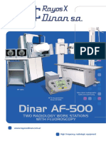 Dinar AF-500: Two Radiology Work Stations With Fluoros