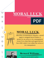 Moral Luck - Intro and Prob - Ethics