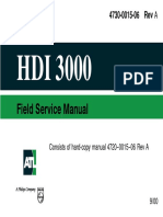 HDI 3000 Field Service Manual