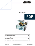 Hettich Rotofix 32a - Operating Instructions - Rev. 01 _ 08.12