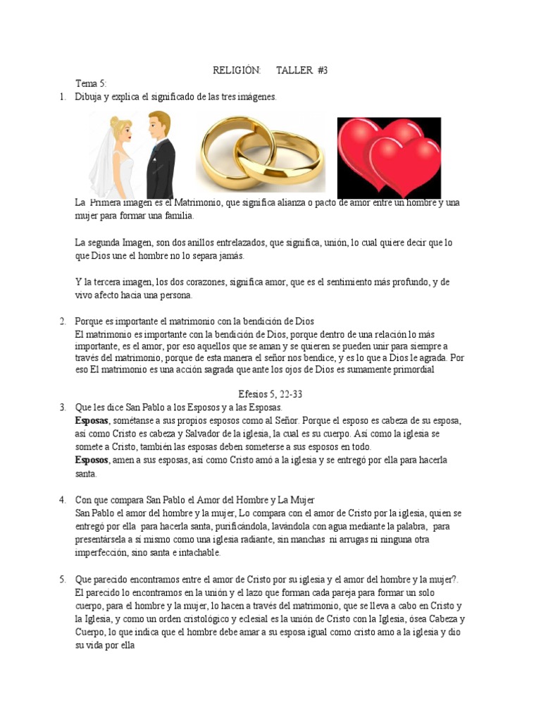 Comparación del amor en el matrimonio | PDF | Cristo (título) | Matrimonio