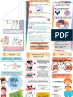 Caries en Niños Triptico