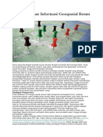 Ketidakjelasan Informasi Geospasial Resmi Di Indonesia