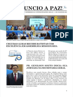 Informativo Convenção Batista Baiana - Julho 2019