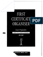 First Certificate Organiser