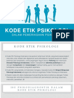 PPD Pertemuan 11 (Kode Etik Psikologi Dalam Pemeriksaan Psikologi)
