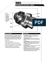 Metal Membrane Coupling L Series: Product Description Design Features