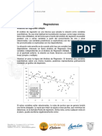 Análisis regresión simple múltiple predecir variables