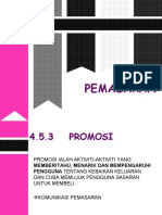 4.5.3 Promosi & Pengedaran