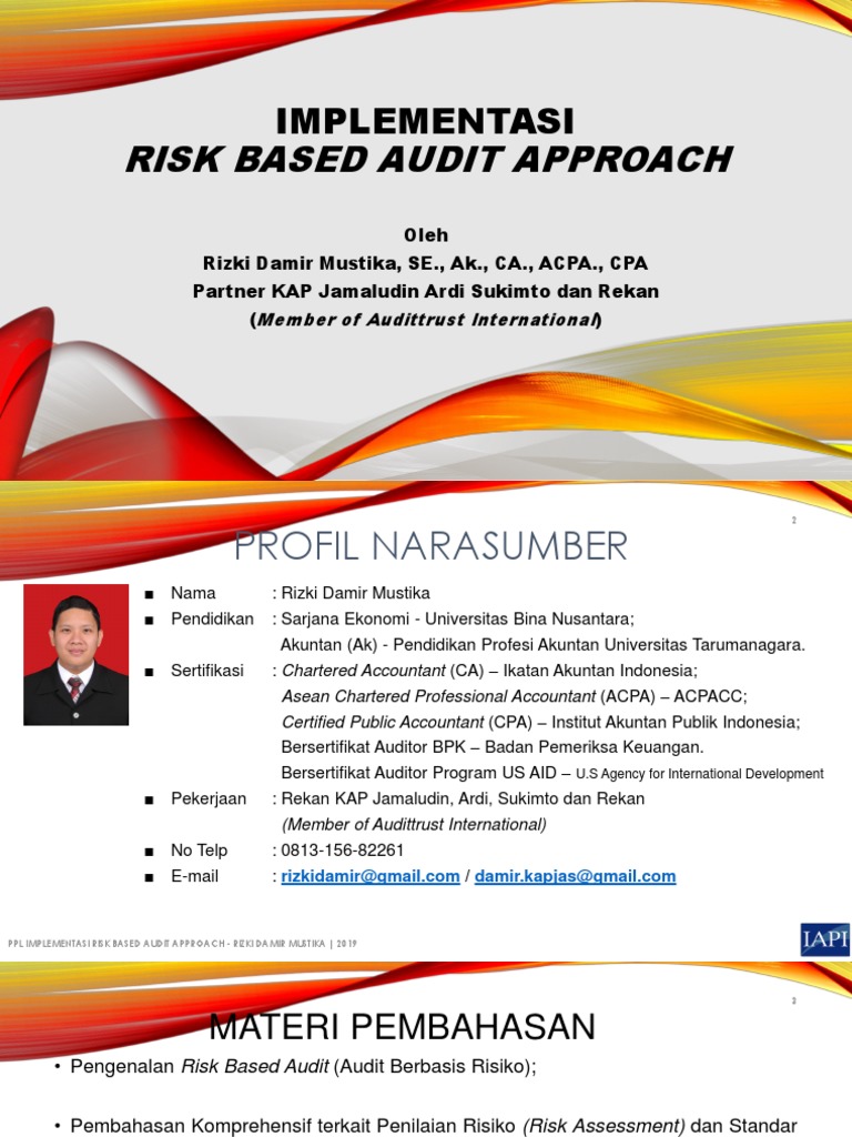 Implementasi Audit Berbasis Risiko | PDF
