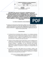 Acuerdo - 033 - 2020-Tributaria Reteica Bucaramanga