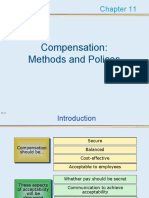 Compensation: Methods and Polices