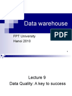 Data Warehouse: FPT University Hanoi 2010