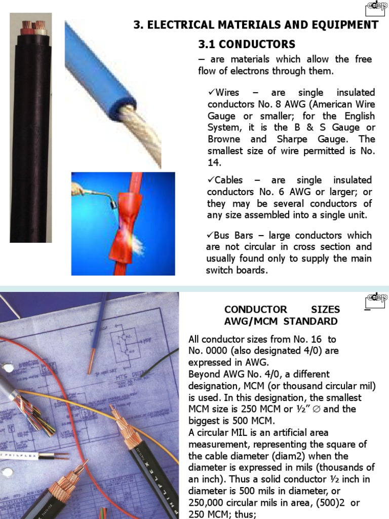 Conductor and Insulator 1 | PDF | Electrical Wiring | Electrical ...
