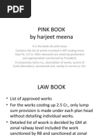 PINK BOOK, Law Book in Indianr Ailway