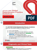 New International Society of Hypertension (Ish) Guidelines 2020 - January 17TH 2021