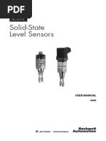 Solid-State Level Sensors: User Manual