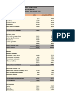 Balance General de la Empresa la Excelencia al 30 de junio de 2016