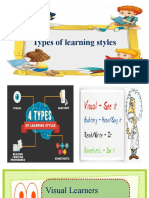 Types of Learning Styles