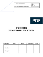 Contoh Prosedur Pengendalian Dokumen