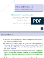 Statistical Inference III: Mohammad Samsul Alam