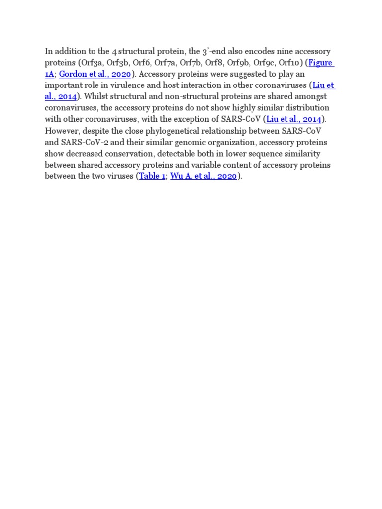 Accessory Proteins PDF