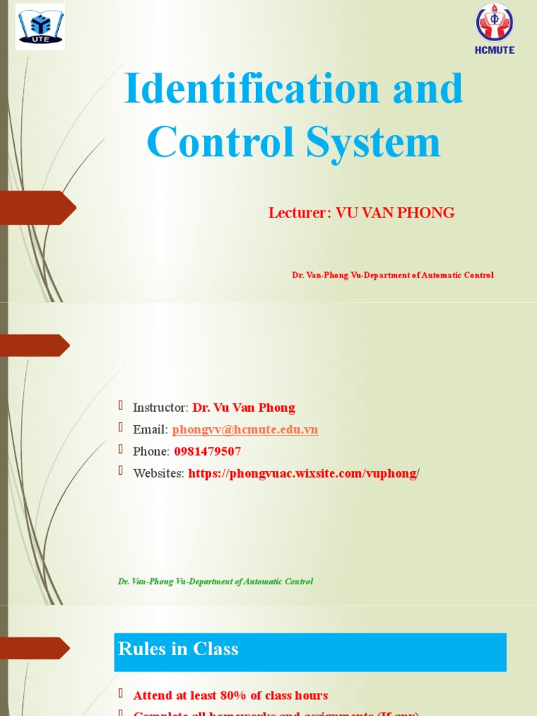 Control Systems Course Guide | PDF | Control Theory | System