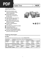 Omron h5cr PDF Manual