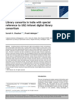 Library Consortia in India With Special Reference To UGC-Infonet Digital Library Consortium