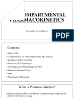Noncompartmental PK Analysis