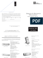 Lealo Y Conservelo: Lámparas de Emergencia Fluorescentes