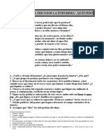 Cerrar Podrá Mis Ojos La Postrera - Quevedo