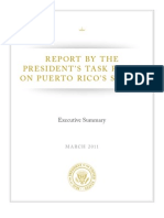 REPORT BY THE PRESIDENT’S TASK FORCE ON PUERTO RICO’S STATUS - Executive Summary - March 2011